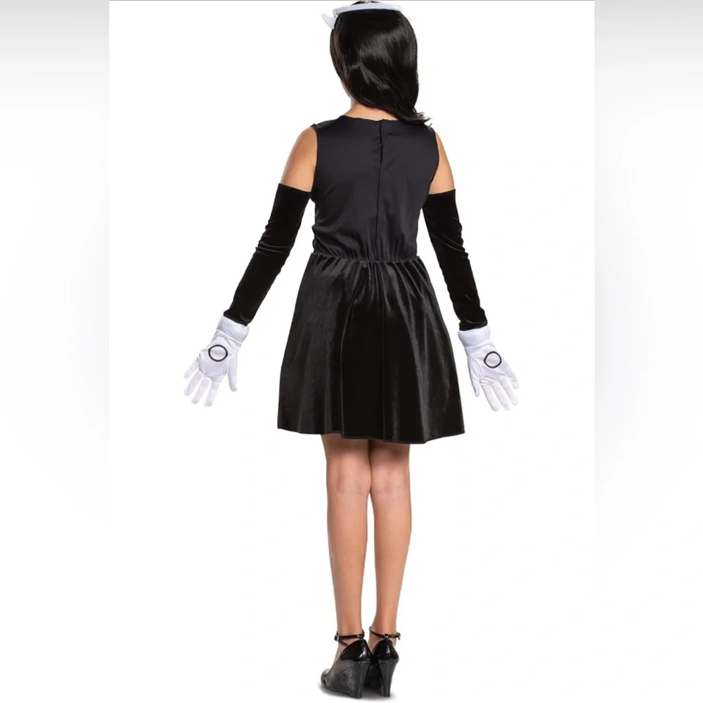 Alice Angel Bendy And The Ink Machine 3 Piece Disguise Dress Costume Girl M 8-10